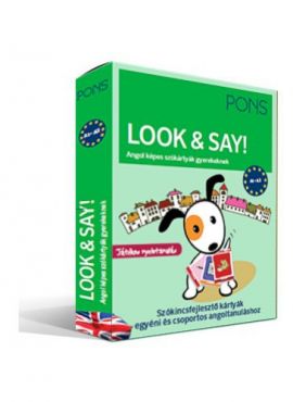 Look&Say Angol – képes szókártyák gyerekeknek