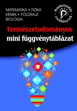 Természettudományos mini függvénytáblázat – matematika, fizika, kémia, földrajz, biológia