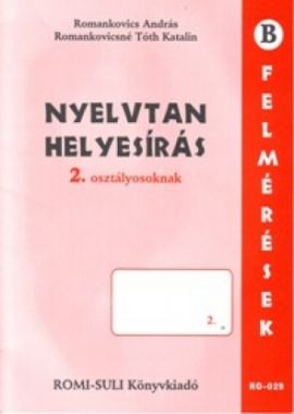 Nyelvtan és helyesírás felmérés 2.o.