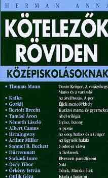 Kötelezők röviden középiskolásoknak 4.