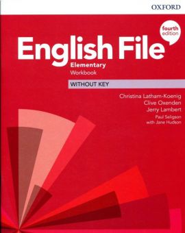 English File fourth edition Elementary Workbook without key