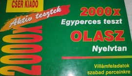 2000x Egyperces teszt - Olasz nyelvtan