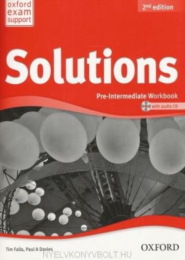 Solutions Pre-Intermediate 2nd edition Munkafüzet + audio CD