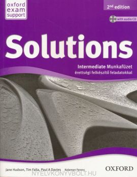 Solutions Intermediate 2nd edition Munkafüzet + audio CD