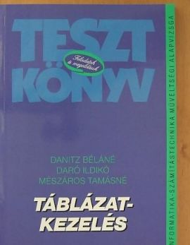 Táblázatkezelés Teszt könyv